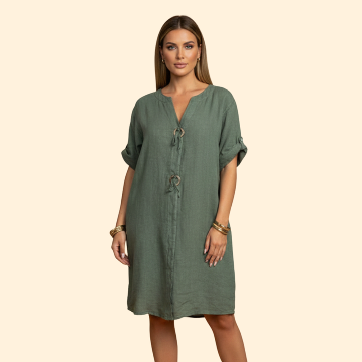 Women's Relaxed Fit Midi Dress