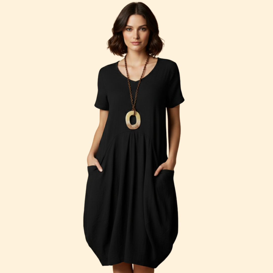 Women's Relaxed Fit Midi Dress