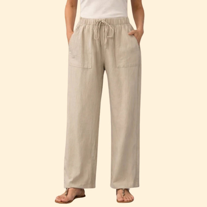 Women’s Relaxed Fit Pants with Side Pockets