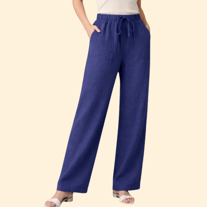 Women’s Relaxed Fit Pants with Side Pockets