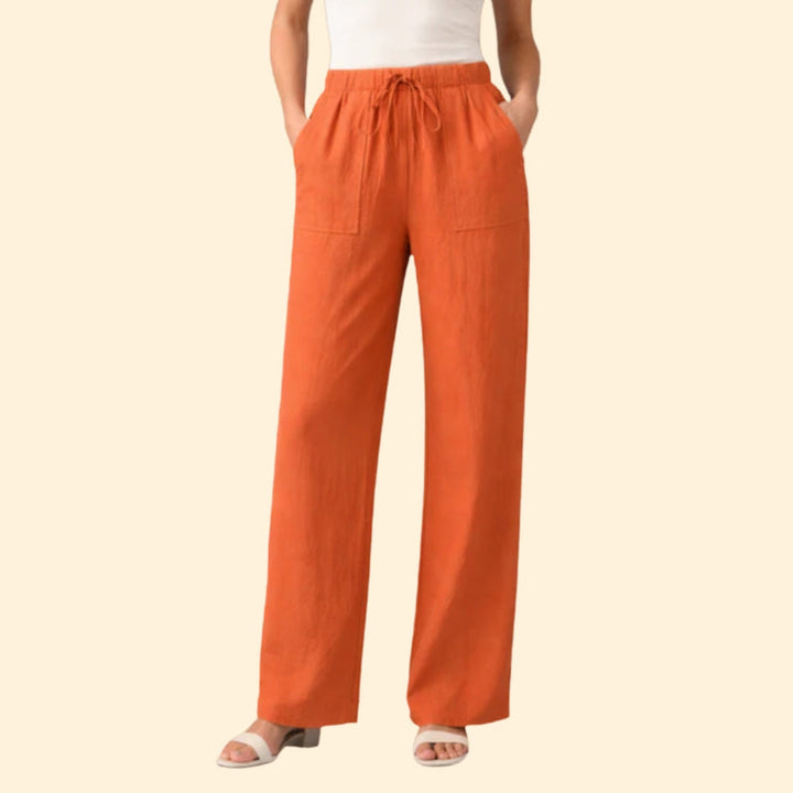 Women’s Relaxed Fit Pants with Side Pockets