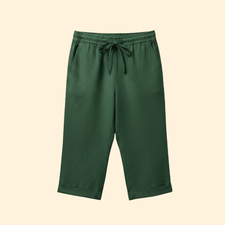 Women's Relaxed Fit Shorts with Side Pockets