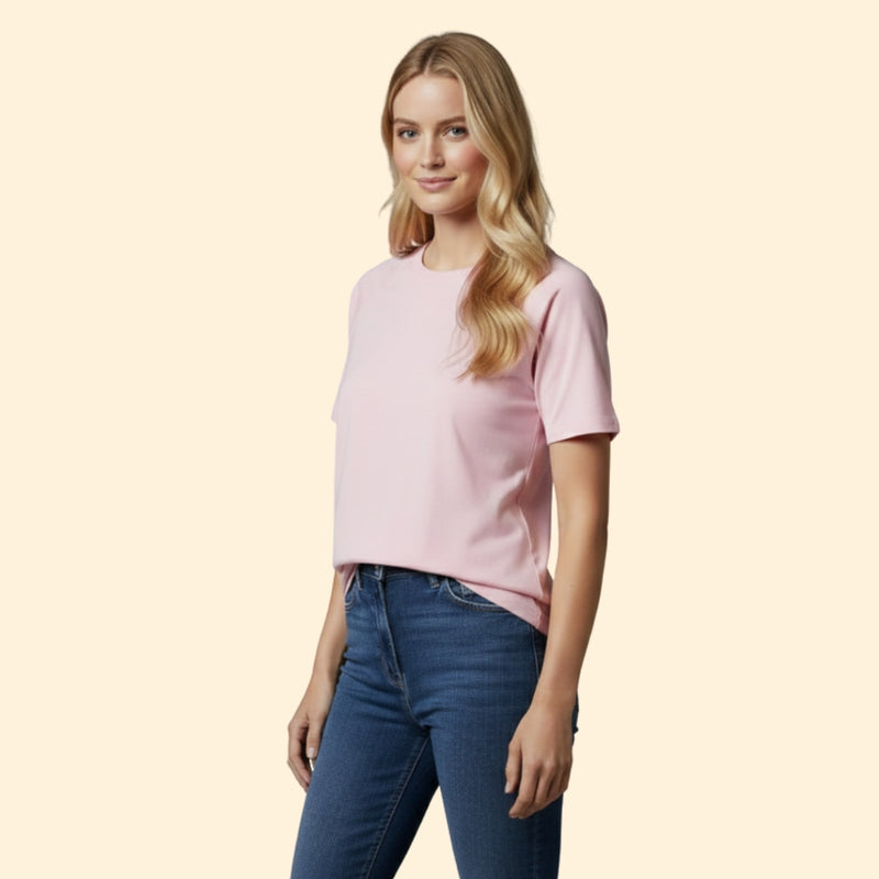 Women’s Relaxed Fit T-Shirt with Raglan Sleeves