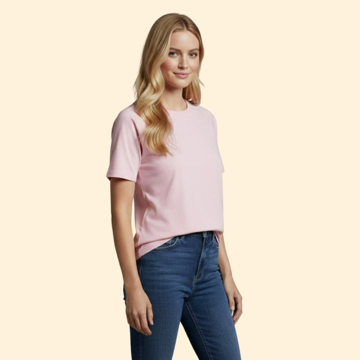 Women’s Relaxed Fit T-Shirt with Raglan Sleeves