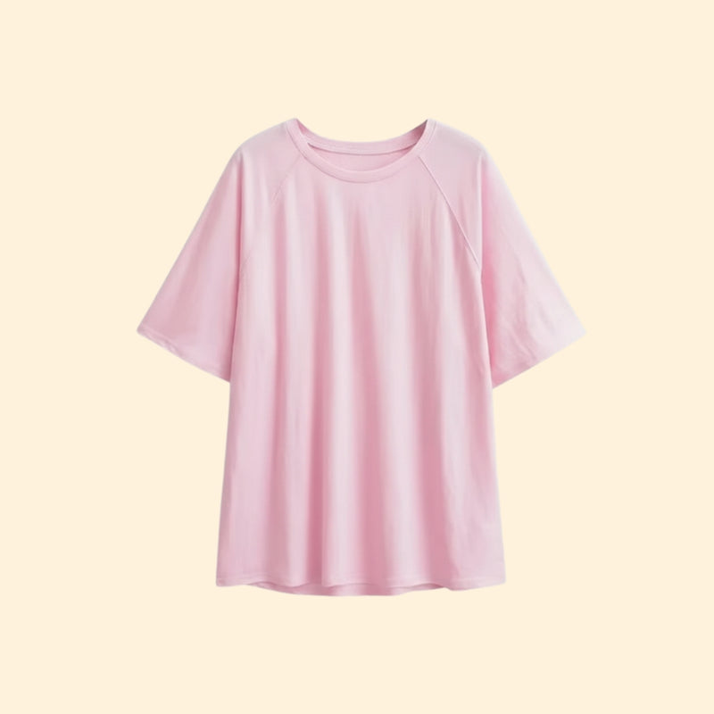 Women’s Relaxed Fit T-Shirt with Raglan Sleeves