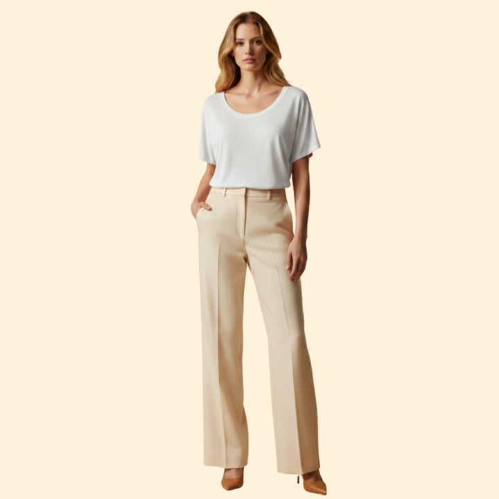 Women’s Relaxed Fit T-shirt with Rounded Neck