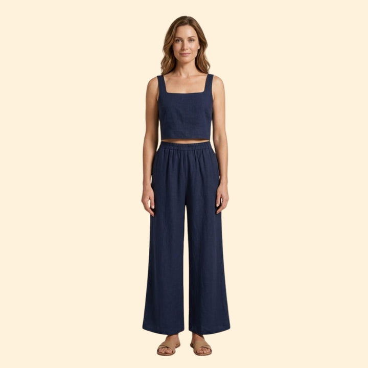 Women’s Relaxed Fit Top and Pants Set