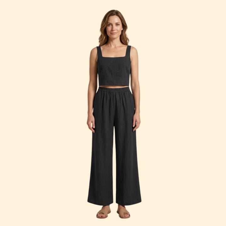 Women’s Relaxed Fit Top and Pants Set