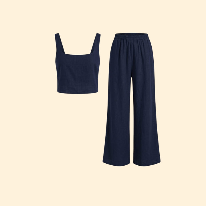 Women’s Relaxed Fit Top and Pants Set