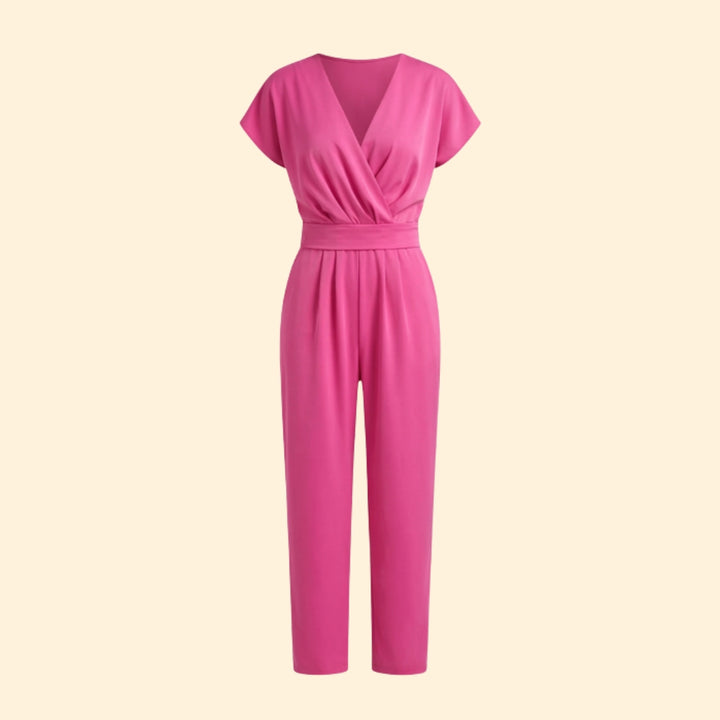 Women’s Relaxed Jumpsuit with Tapered Legs
