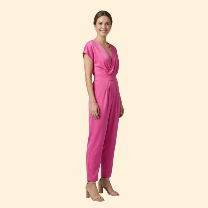 Women’s Relaxed Jumpsuit with Tapered Legs