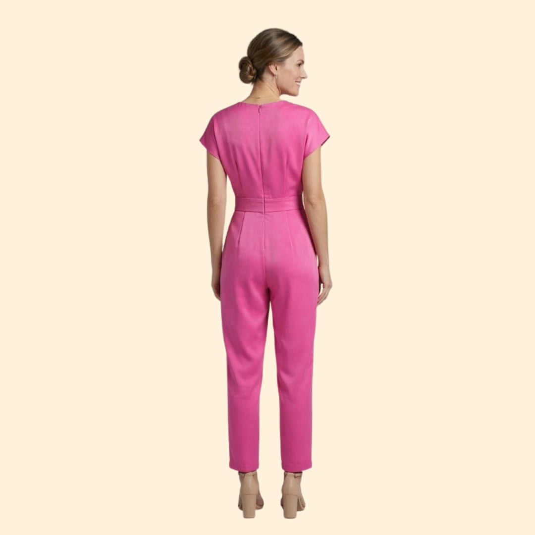 Women’s Relaxed Jumpsuit with Tapered Legs