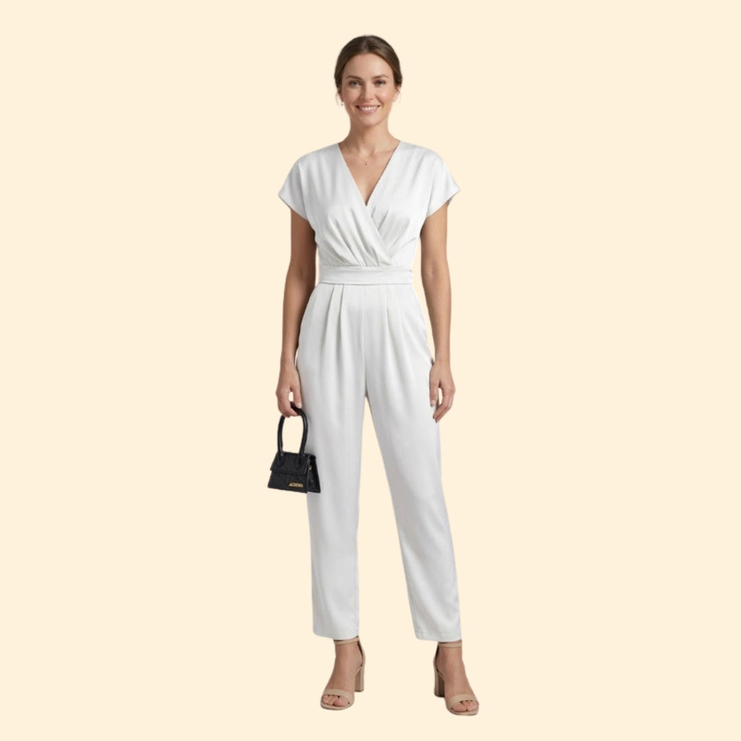 Women’s Relaxed Jumpsuit with Tapered Legs