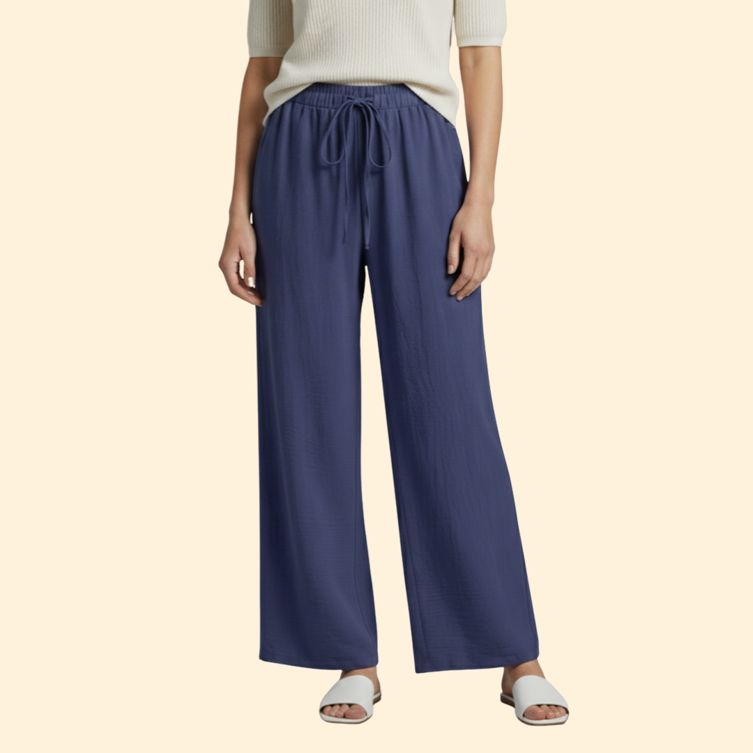 Women’s Relaxed Pants with Adjustable Waistband