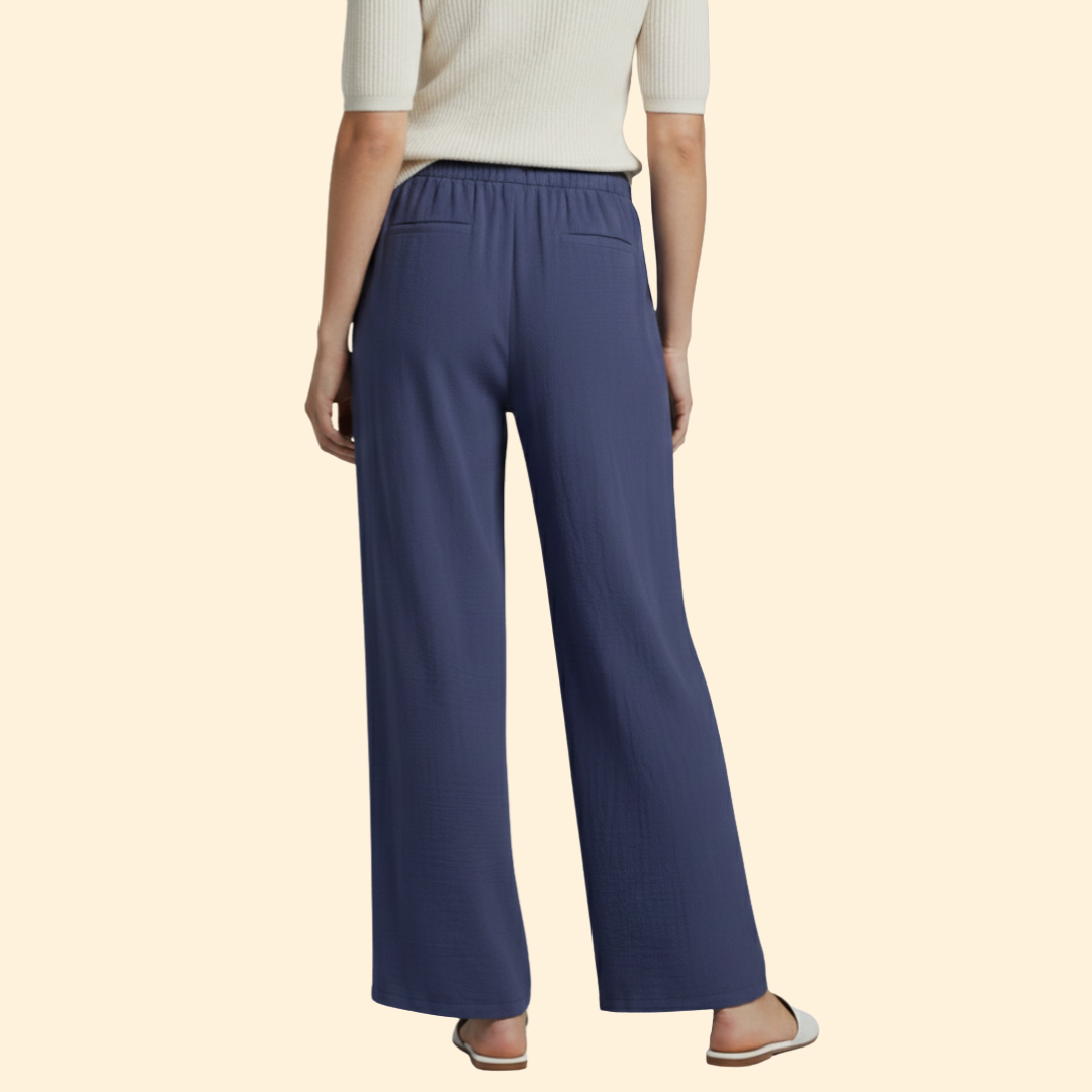 Women’s Relaxed Pants with Adjustable Waistband