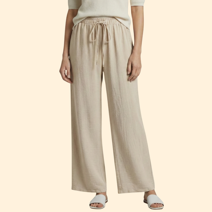 Women’s Relaxed Pants with Adjustable Waistband