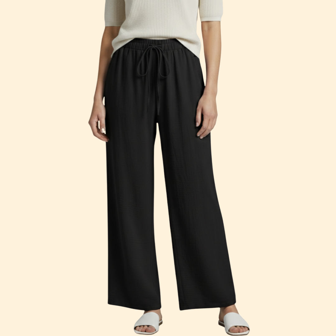 Women’s Relaxed Pants with Adjustable Waistband