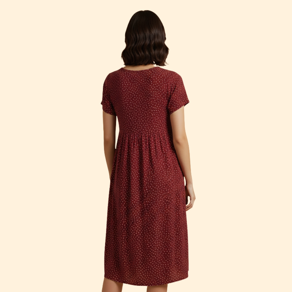 Women’s Relaxed Round Neck Dress