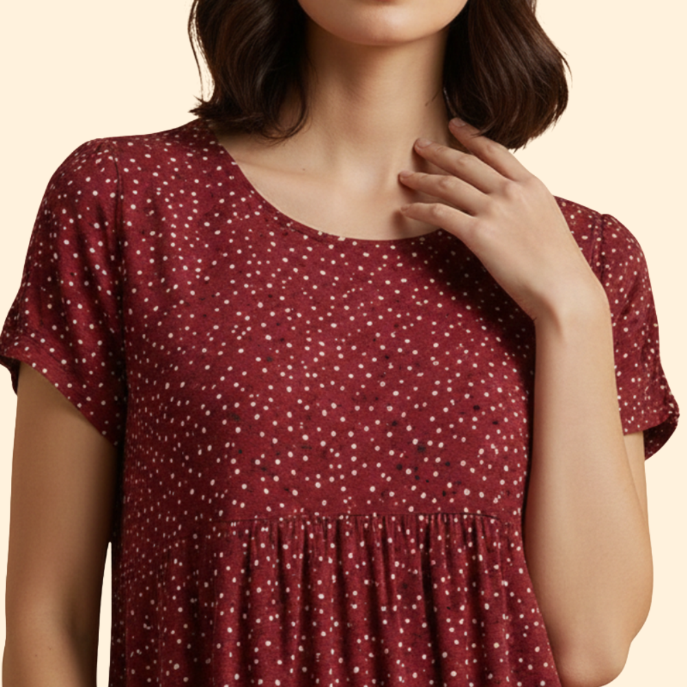 Women’s Relaxed Round Neck Dress
