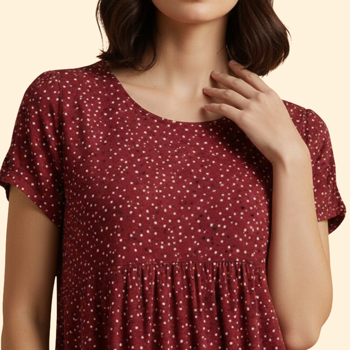 Women’s Relaxed Round Neck Dress