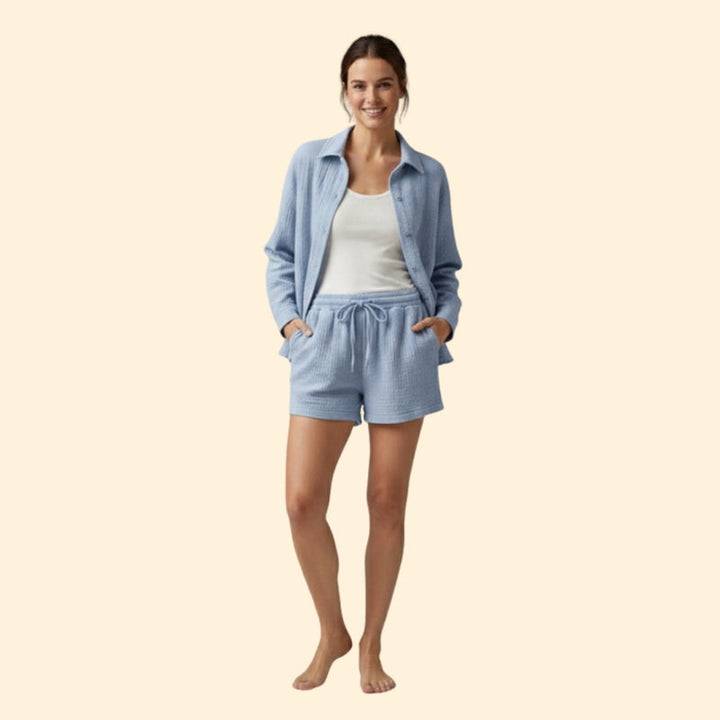 Women’s Relaxed Set with Oversized Shirt