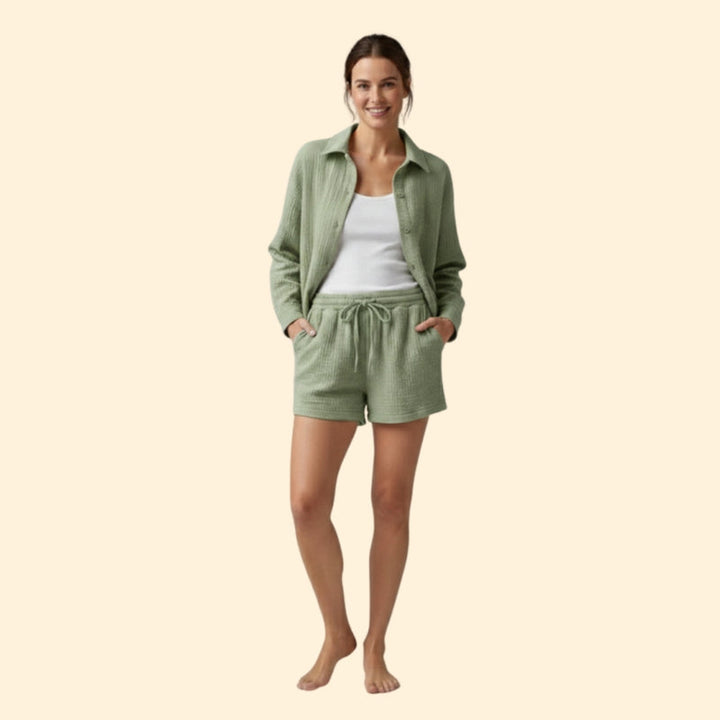 Women’s Relaxed Set with Oversized Shirt