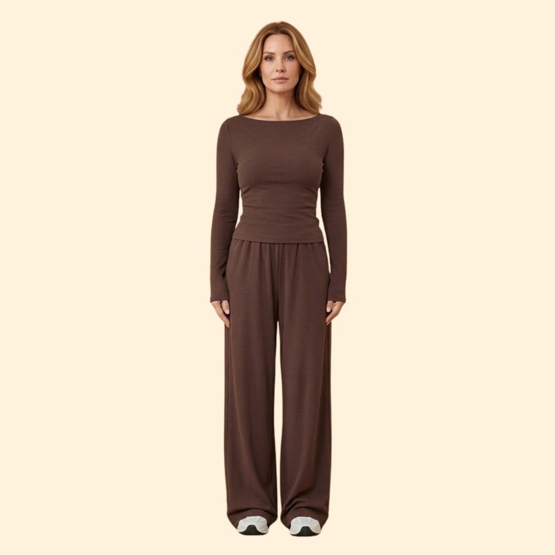 Women's Relaxed Set with Pockets