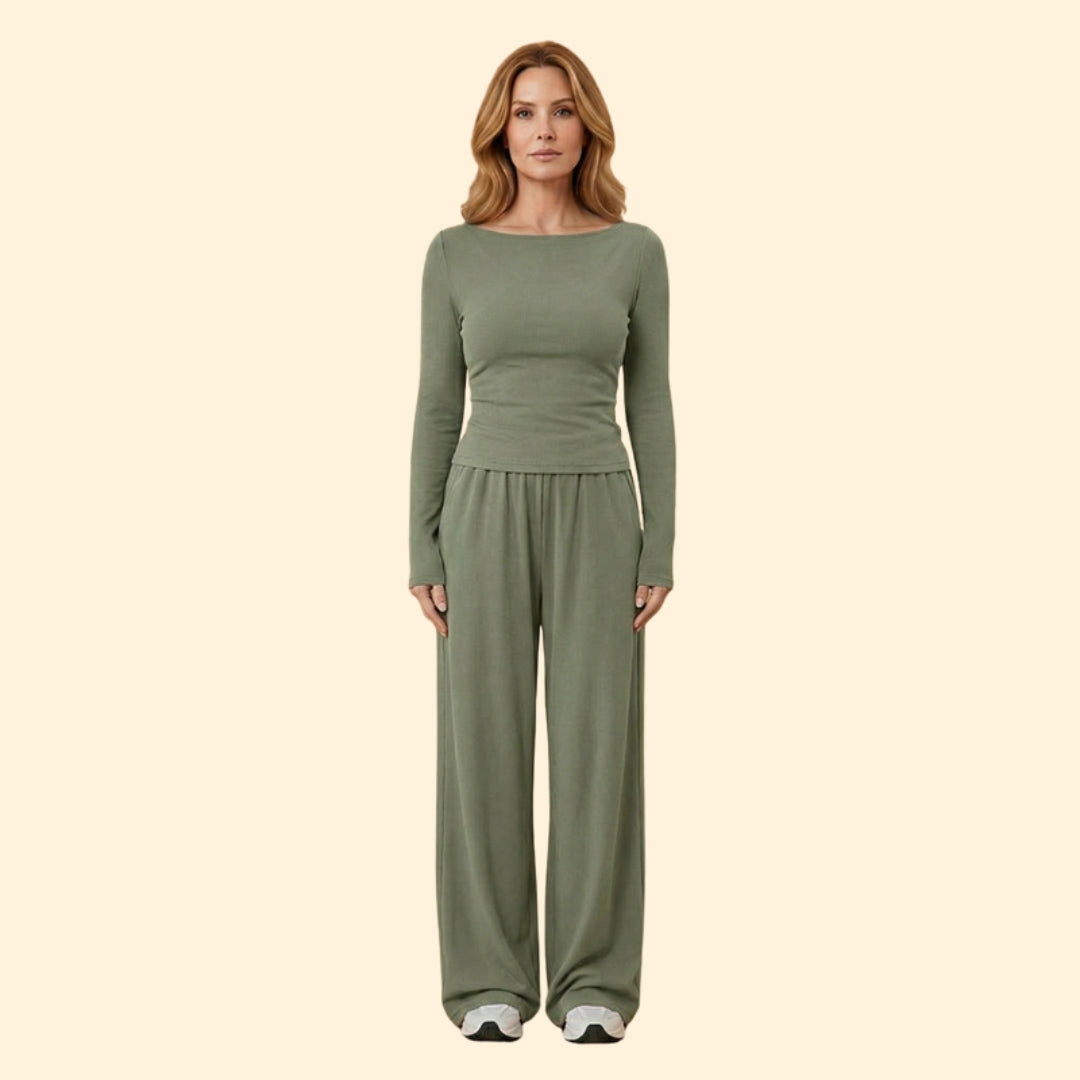 Women's Relaxed Set with Pockets