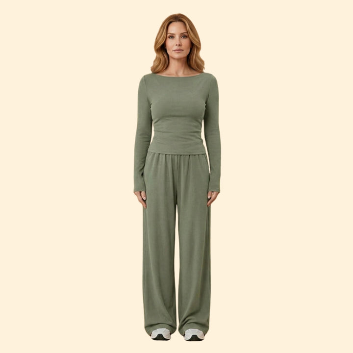 Women's Relaxed Set with Pockets