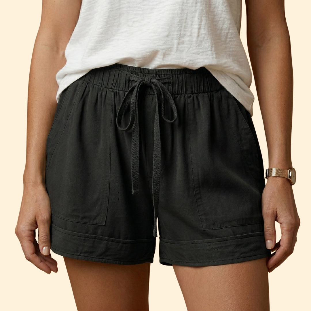 Women’s Relaxed Shorts with Drawstring