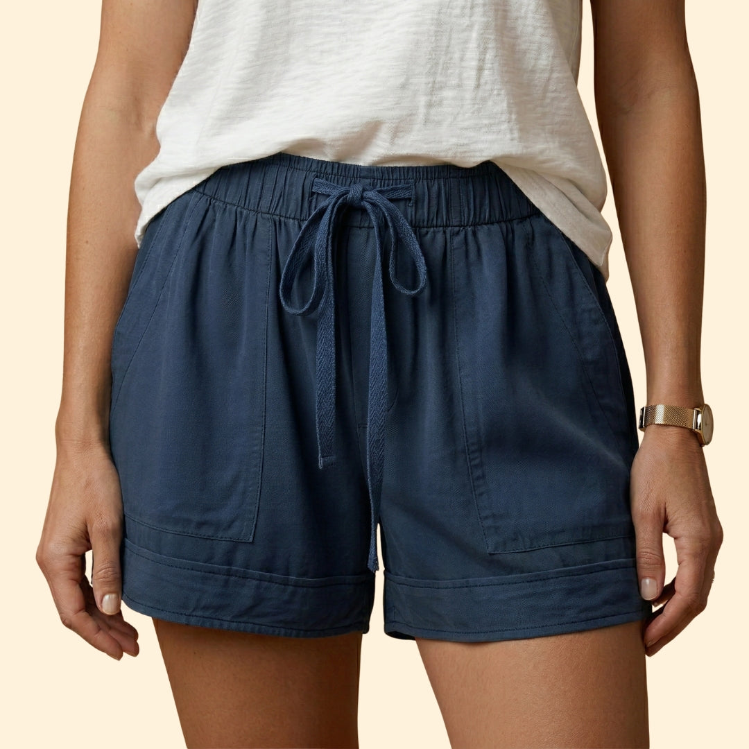 Women’s Relaxed Shorts with Drawstring