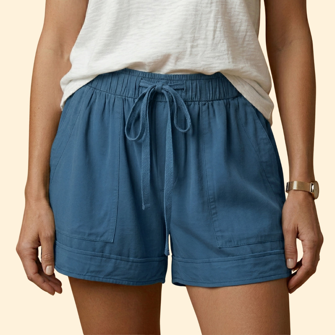Women’s Relaxed Shorts with Drawstring