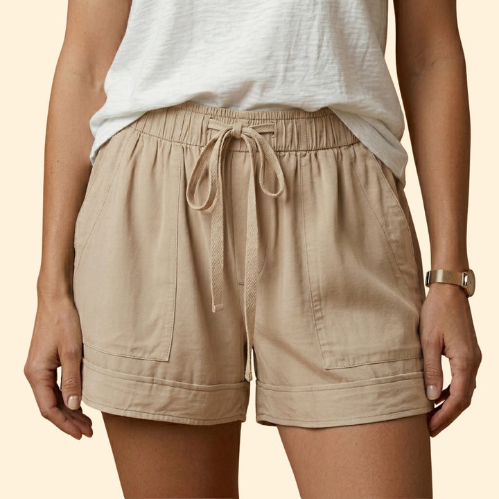 Women’s Relaxed Shorts with Drawstring
