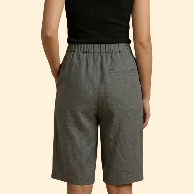 Women’s Relaxed Shorts with Elastic Waistband