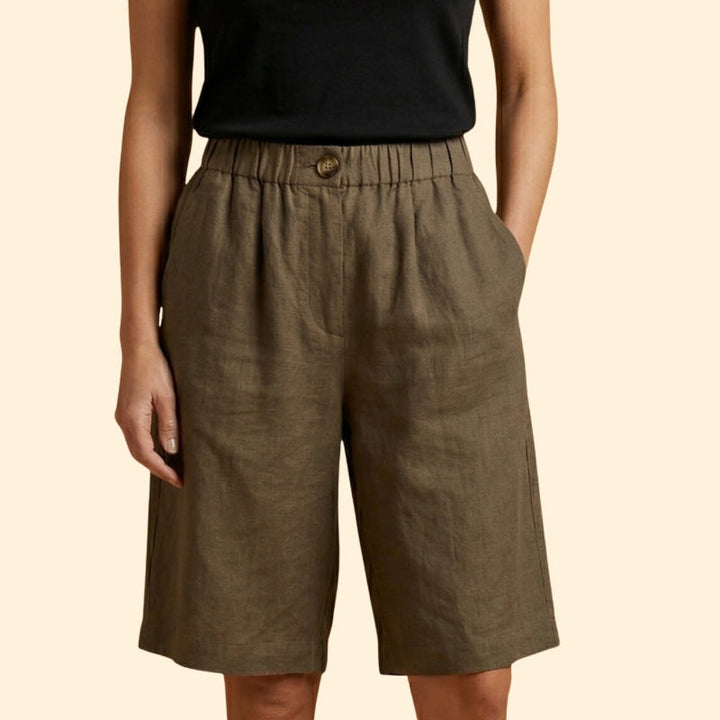 Women’s Relaxed Shorts with Elastic Waistband