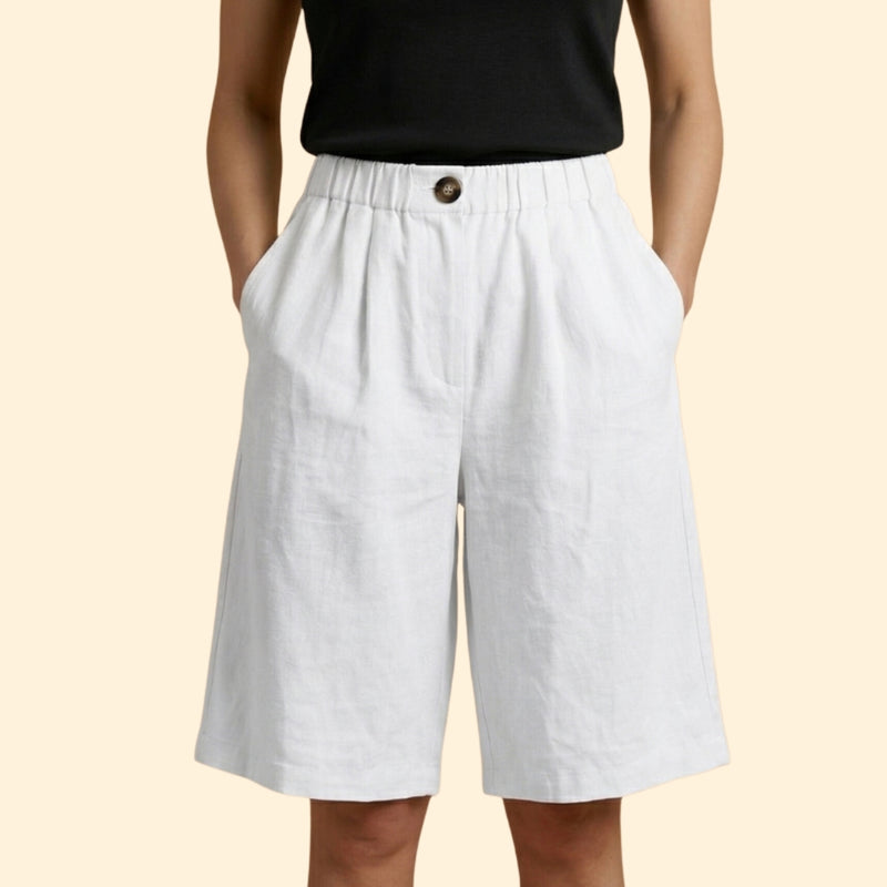 Women’s Relaxed Shorts with Elastic Waistband