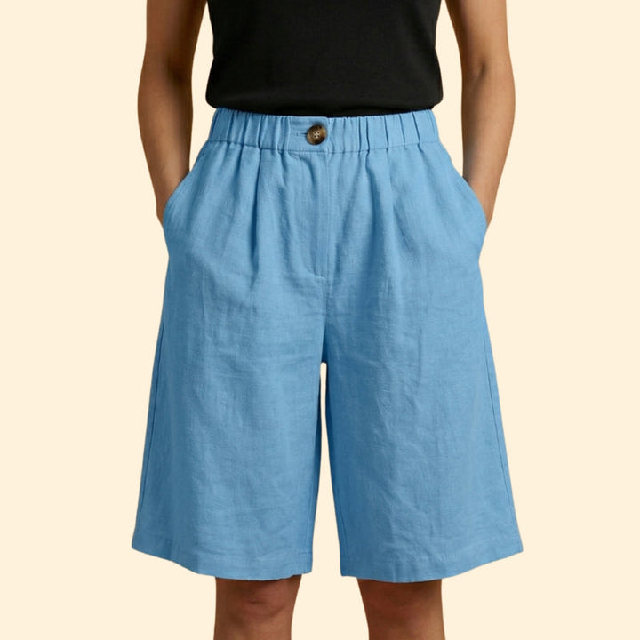 Women’s Relaxed Shorts with Elastic Waistband