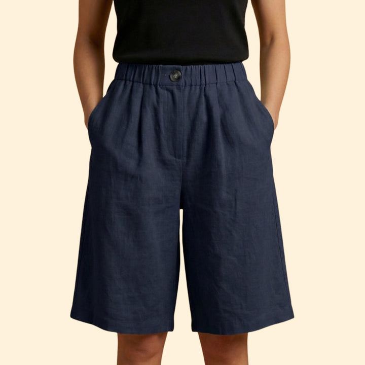 Women’s Relaxed Shorts with Elastic Waistband