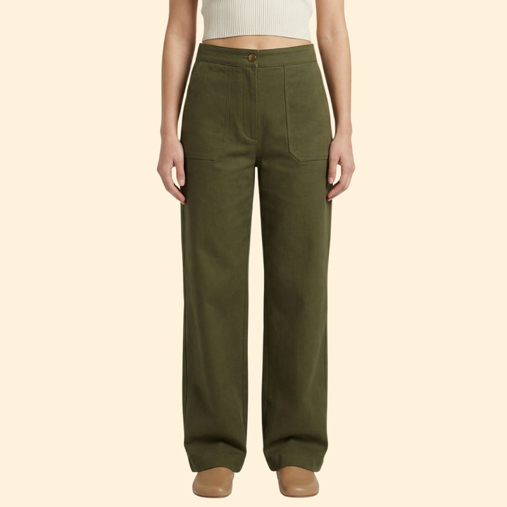 Women’s Relaxed Trousers with Pockets