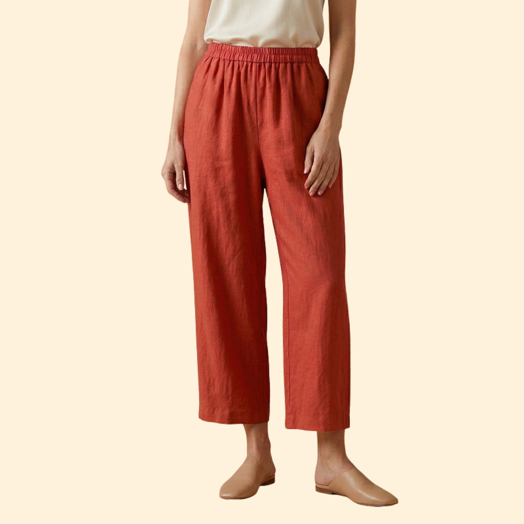 Women's Relaxed Trousers with Pockets