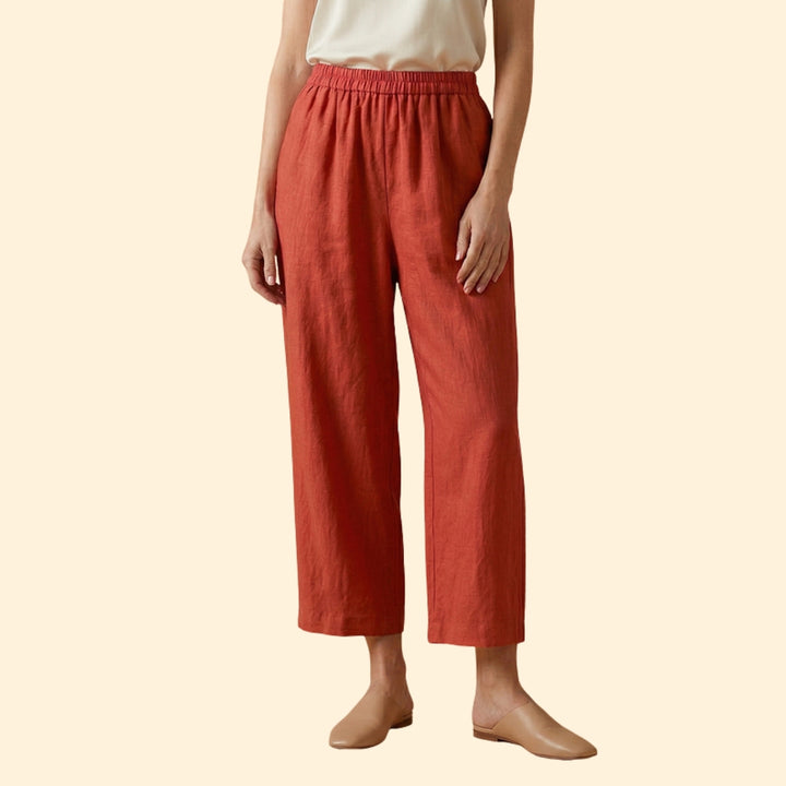 Women's Relaxed Trousers with Pockets