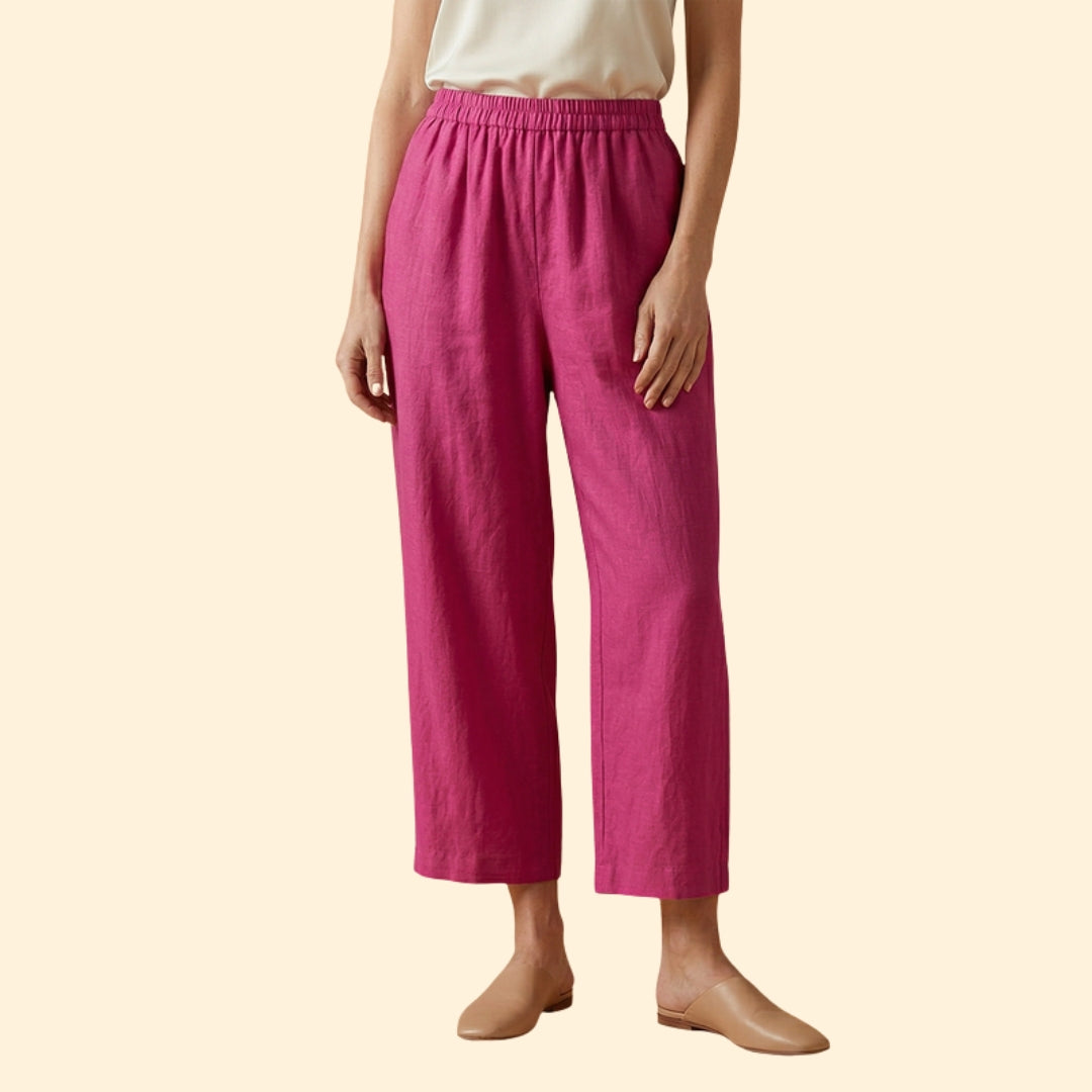 Women's Relaxed Trousers with Pockets
