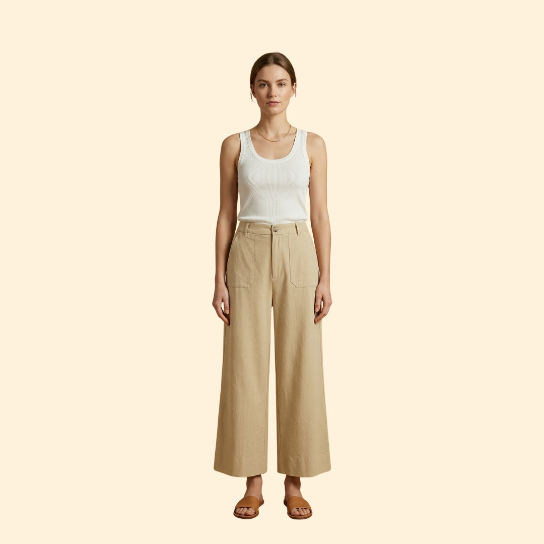 Women’s Relaxed Trousers with Pockets