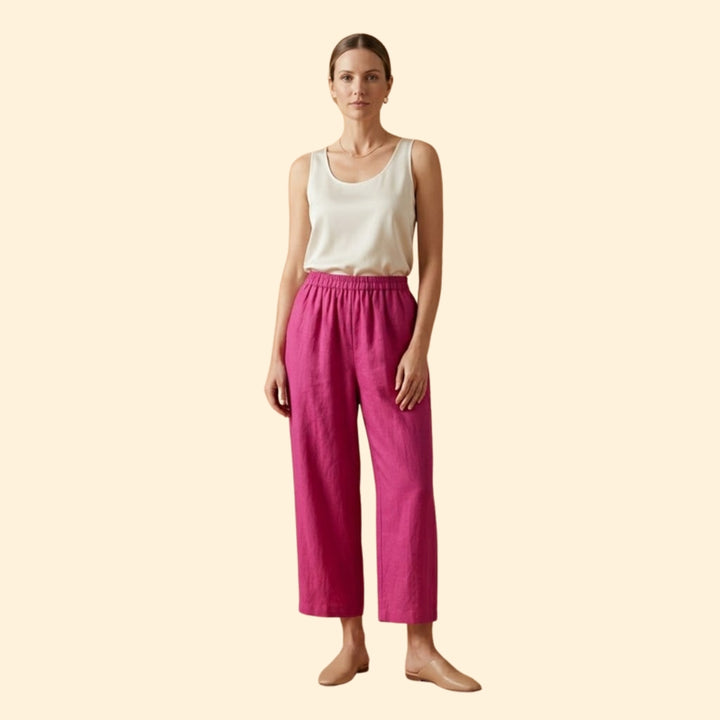 Women's Relaxed Trousers with Pockets