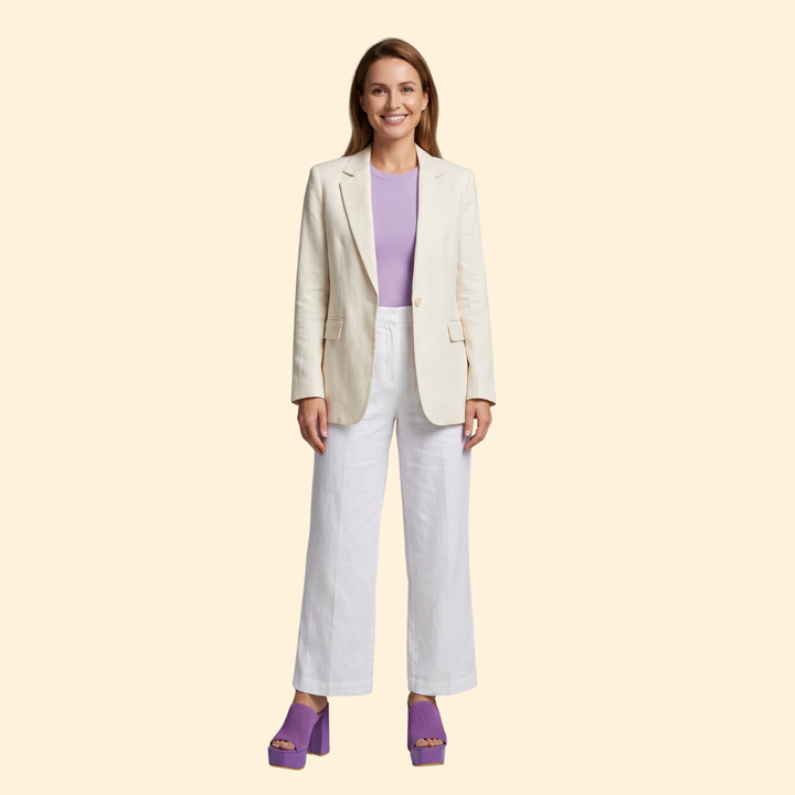 Women's Ribbed Platform Mules with Chunky Heel