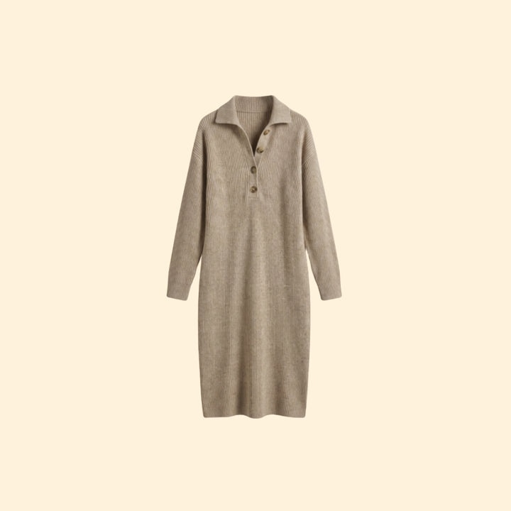 Women's Ribbed Sweater Dress