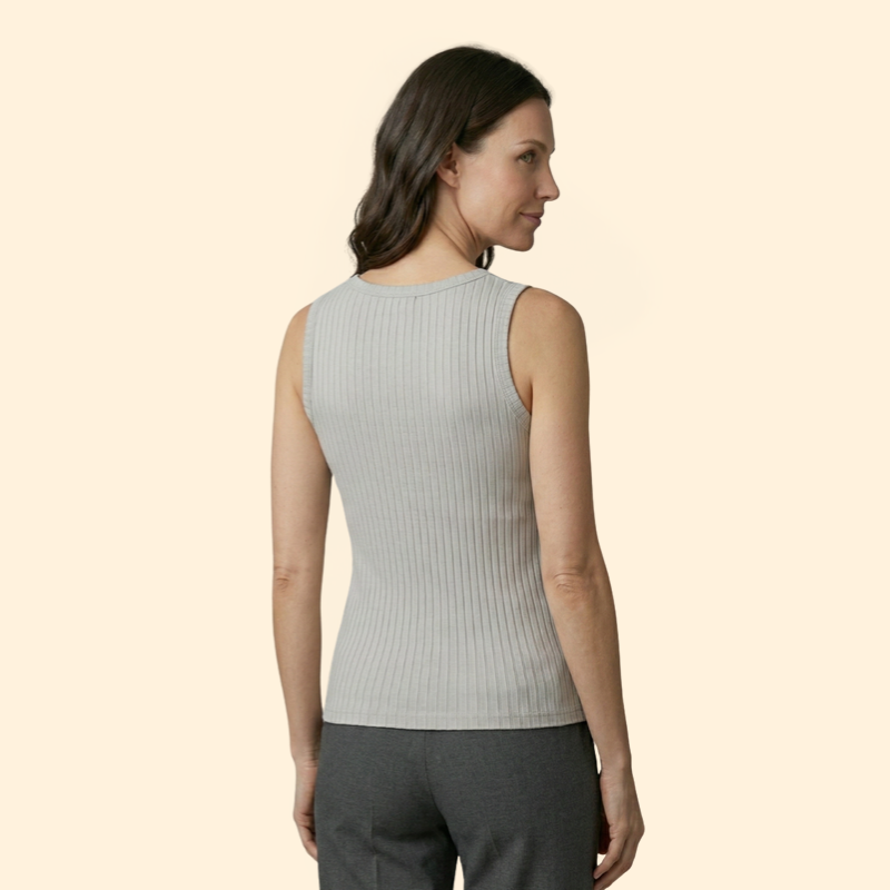 Women’s Tank Top with Sleeveless Silhouette