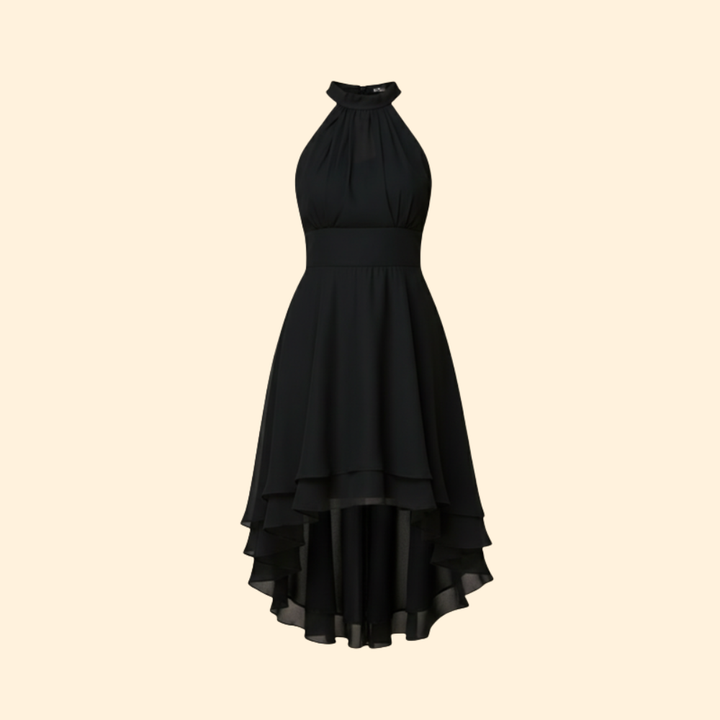 Women’s Ruffled Chiffon Dress