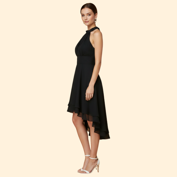 Women’s Ruffled Chiffon Dress