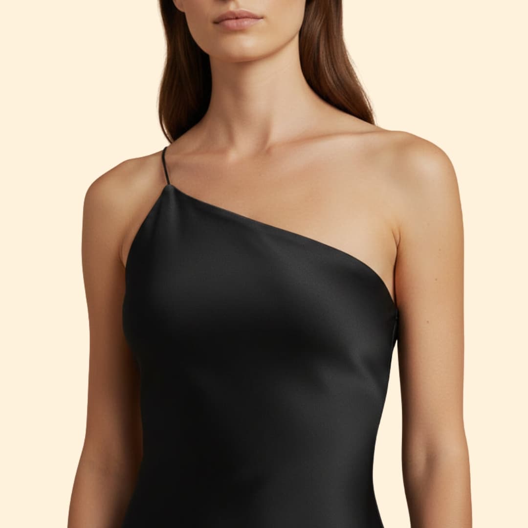 Women's Satin Slip Dress Side Slit